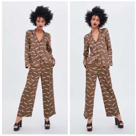 Zara Other - Zara Car Pajama Style Set